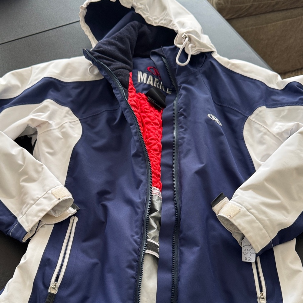 Marker Red‎ and Navy Jacket